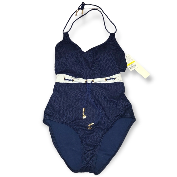Sperry Ahoy Matey one piece bathing suit - Picture 1 of 12